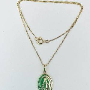 Collar Virgen de los Rayos 45 Cm.