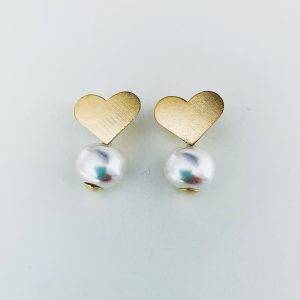 Aros Perla Maxi Blanco 3,7 Cm