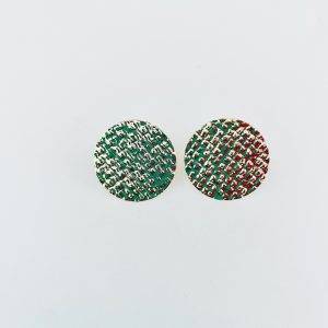 Aros Enchapados en Oro 2,7 Cm.