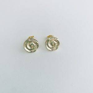 Aros Enchapados en Oro 1,8 Cm.