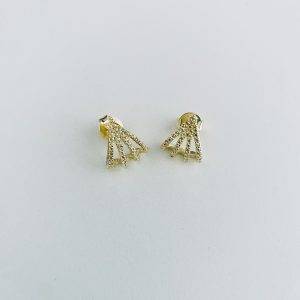 Aros Enchapados en Oro 1,9 Cm.