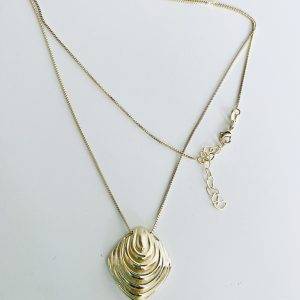 Collar Enchapado en Oro 45 Cm.