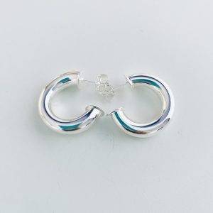 Aros Argolla Enchapado en Plata 3,2