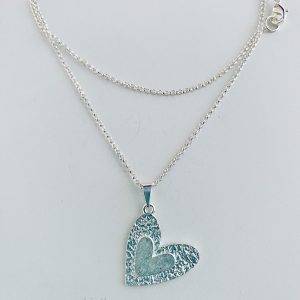 Collar Enchapado en Plata 45 Cm.