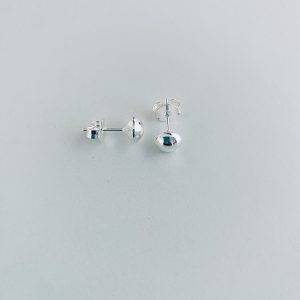 Aros Enchapados en Plata 0,5 Cm.