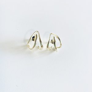 Aros Argolla Triple Enchapados en Oro