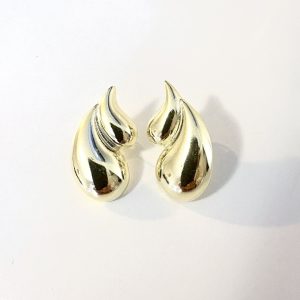 Aros Enchapados en Oro 4,4 Cm.