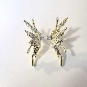 Aros Enchapados en Oro 5,1 Cm.