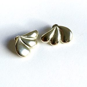 Aros Enchapados en Oro 3,6 Cm.
