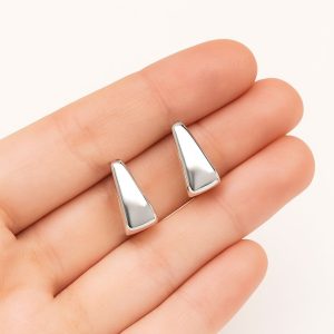 Aros Argolla, Enchapados en Plata 1,9 Cm.