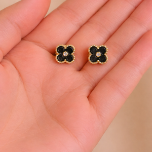 Aros Van cleef. Enchapados en Oro 1 Cm.