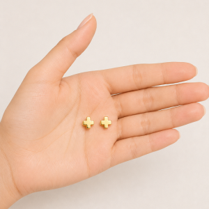Aros Enchapados en Oro 5Mm.
